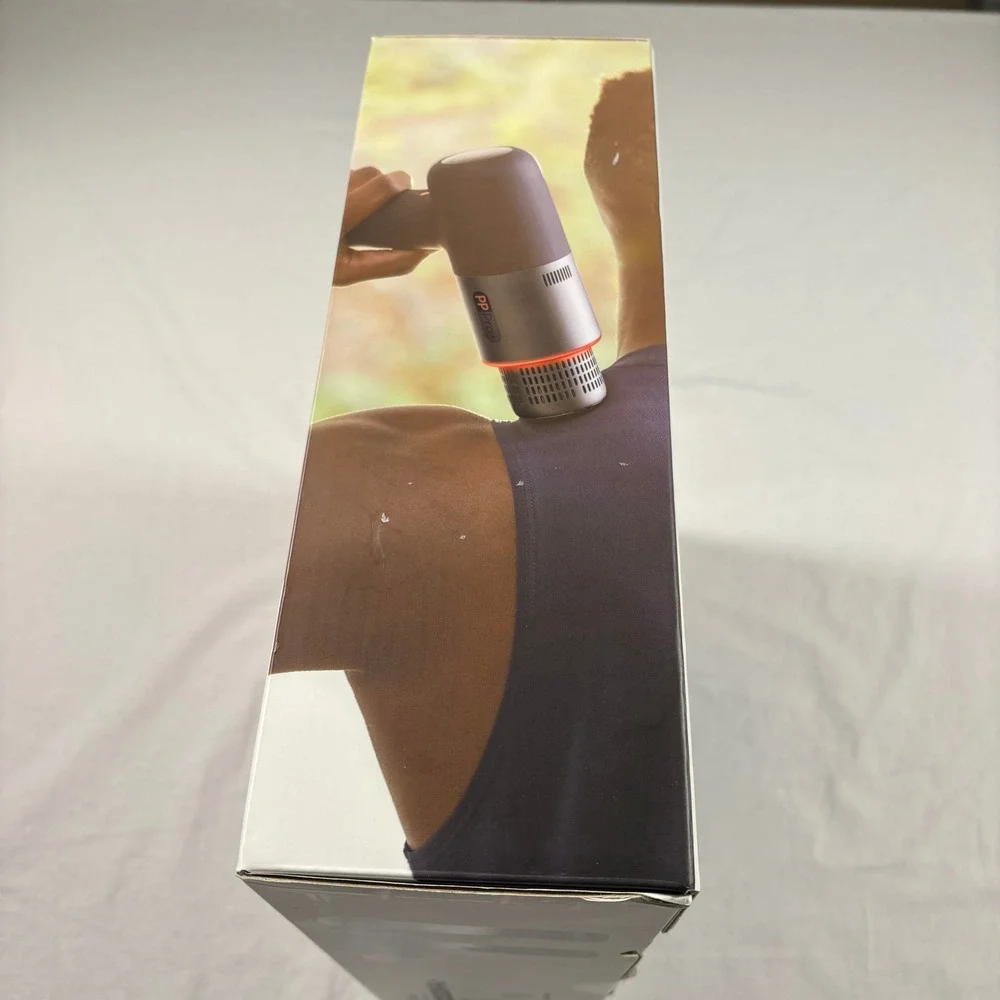 Sharper Image Power Percussion Pro Hot Cold Attachment Massager 4 Speeds‎ USB C